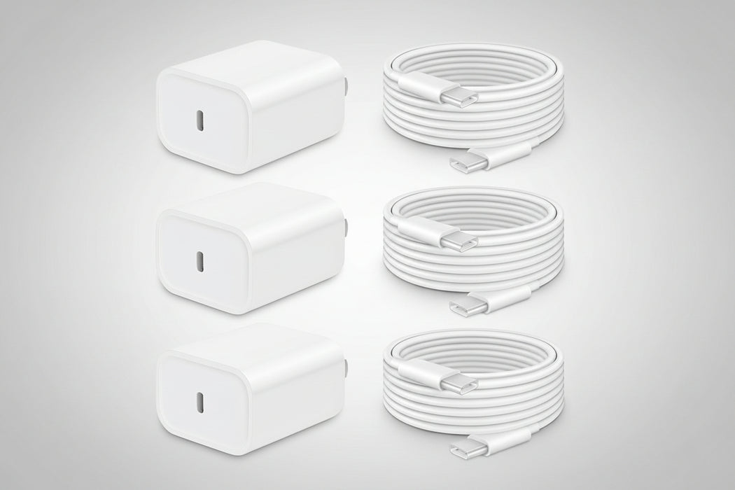 CXX 20W USB-C Fast Charger 3-Pack