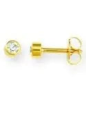 Caflon ear piercing , stainless steel 4 mm murukali.com