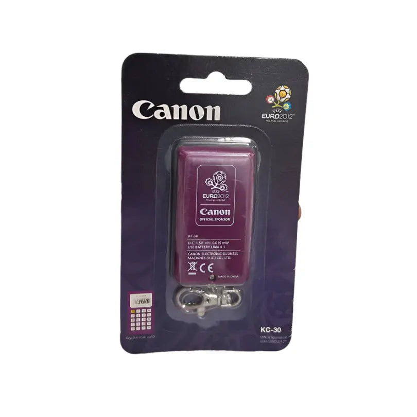 Canan Key Chain Canon KC-30 Keychain Calculator - Euro 2012 Edition - Murukali.com