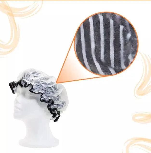 Cantu Double-Sided Waterproof Shower Cap Murukali.com