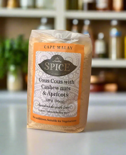 Cape Malay Spice Cous Cous with Cashew nuts & Apricots 500g Murukali.com