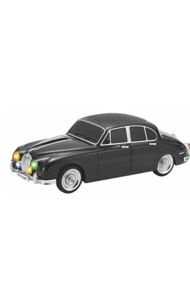 Car shape Bluetooth Speaker Home Decor Item Black IBABI Tech