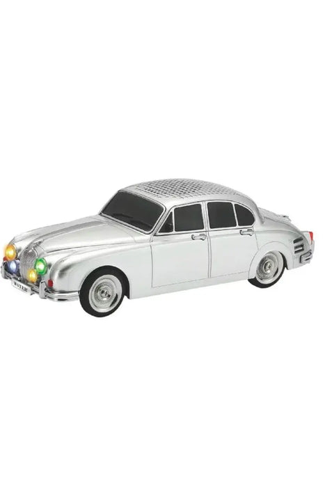 Car shape Bluetooth Speaker Home Decor Item, Sliver IBABI Tech