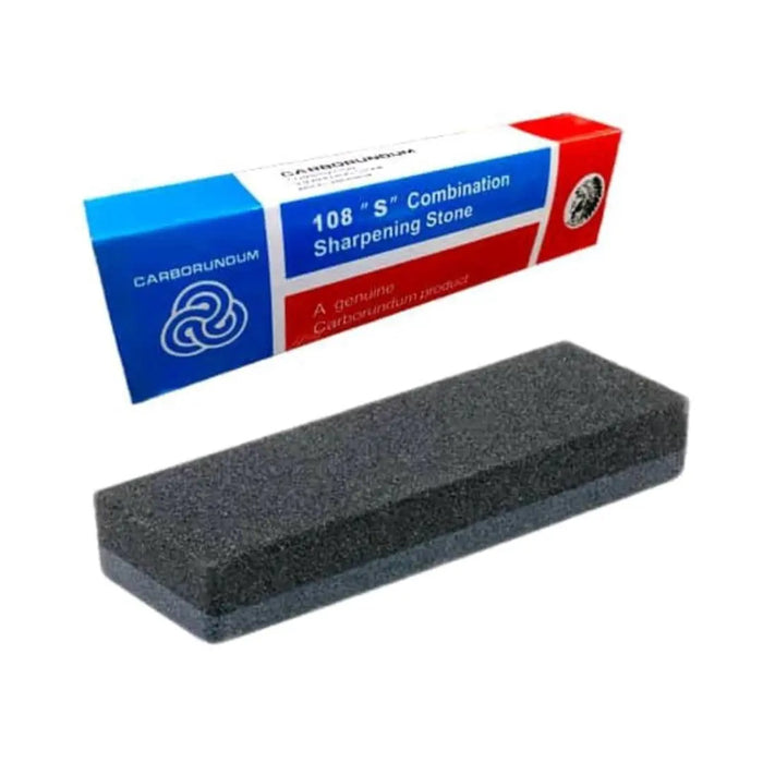 Carborundum 108 “S” Combination Sharpening Stone – Dual-Grit Knife & Tool Sharpener