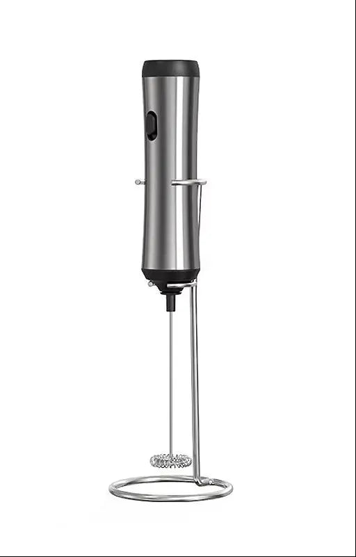 Carrefour HOME Everyday Electric Milk Frother – Rechargeable Stainless Steel Murukali.com
