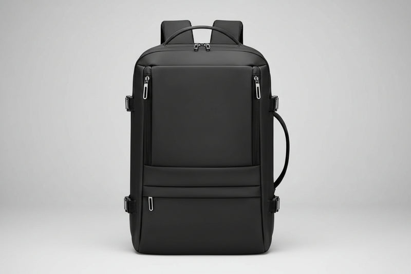 Black 35L Suitcase Backpack