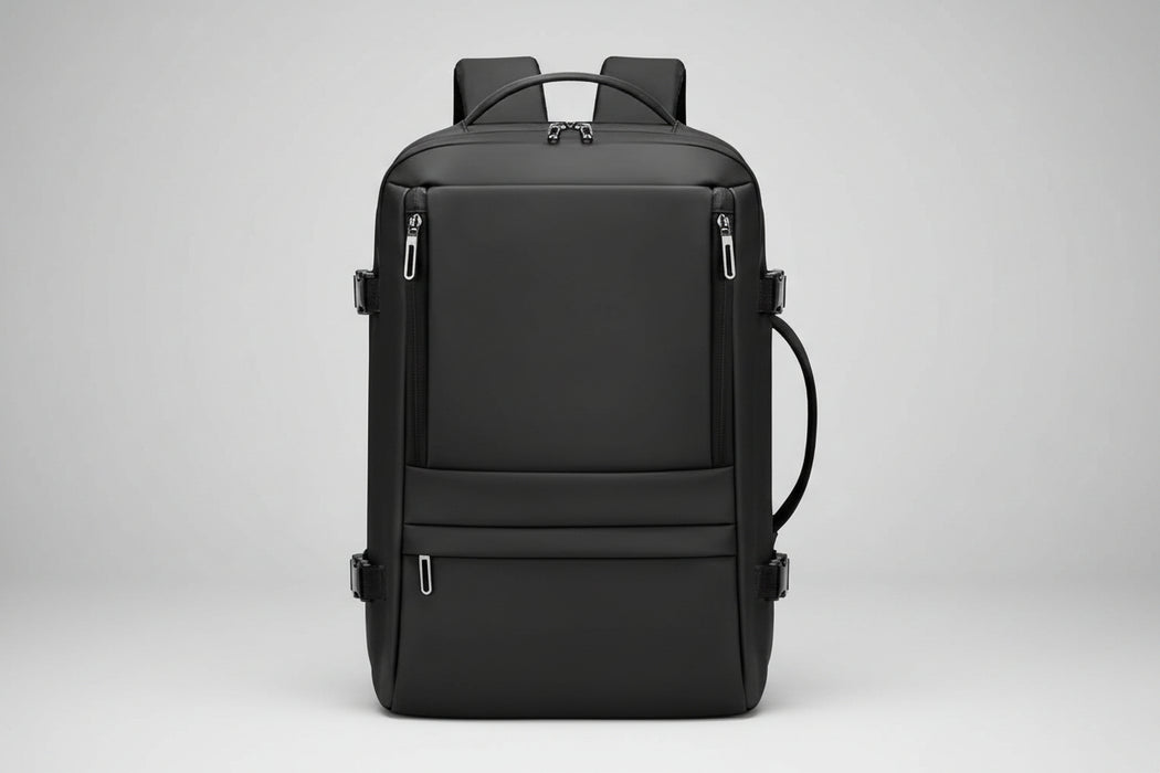 Black 35L Suitcase Backpack