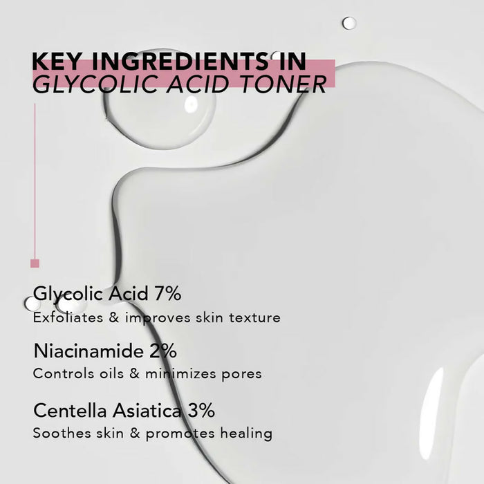 Gentle Exfoliating & Radiance Glycolic Acid Toner 350ml
