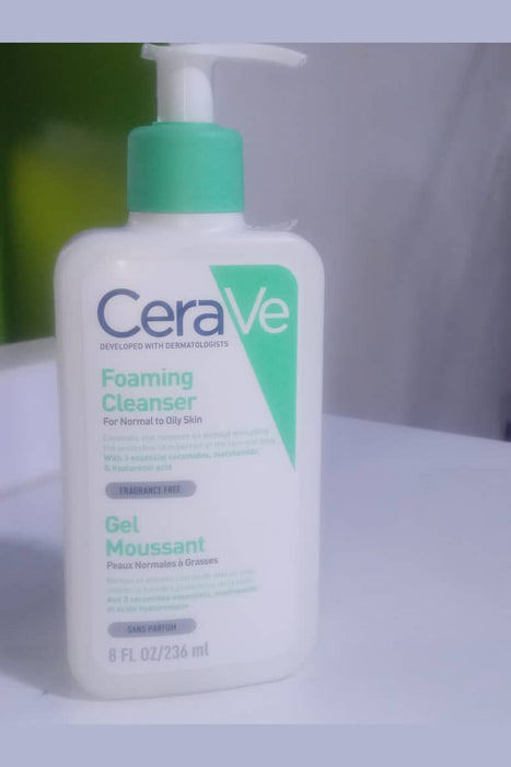 CeraVe Foaming Cleanser for Normal to Oily Skin –236ml murukali.com