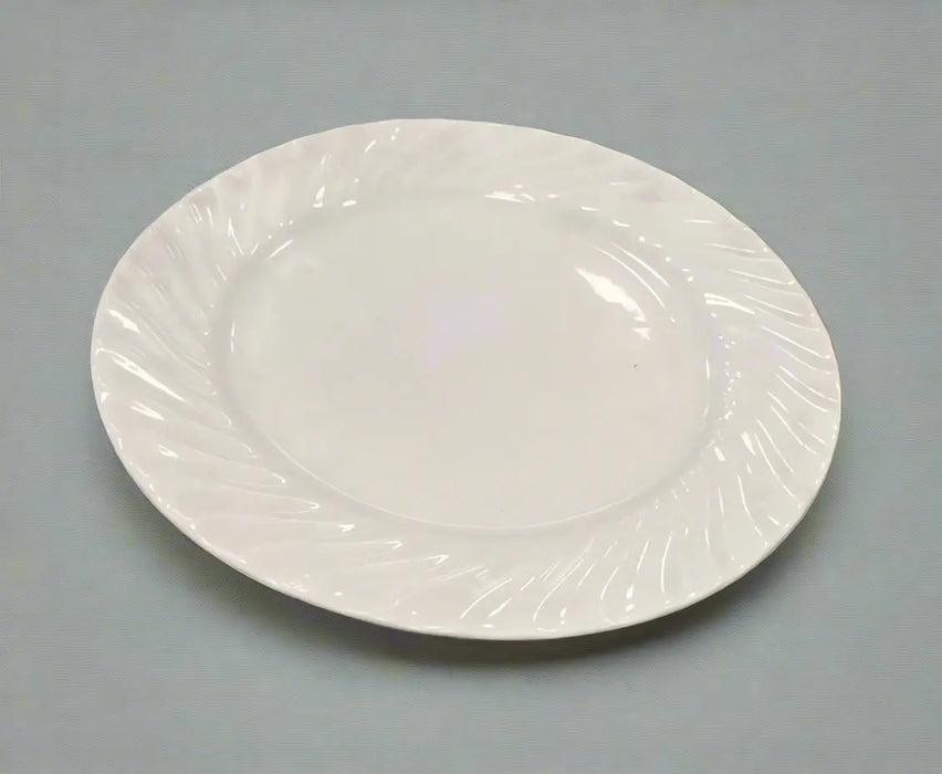 Ceramic Plate White 1pcs Murukali.com