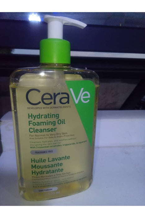 Cerave Hydrating Foaming Oil Cleanser 473 ml murukali.com