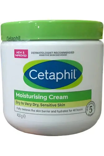 Cetaphil Moisturizing Cream Dry To Very Dry Sensitive Skin 450g murukali.com