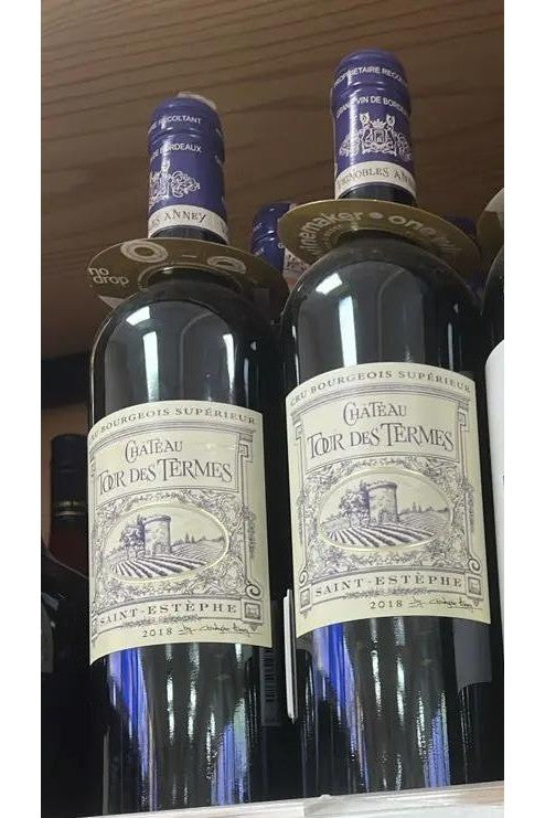 Château Tour des Termes Saint-Estèphe 2018 Red Wine  750ml Murukali.com