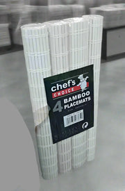 Chef's Choice Bamboo 4-Placemats Different Color Murukali.com