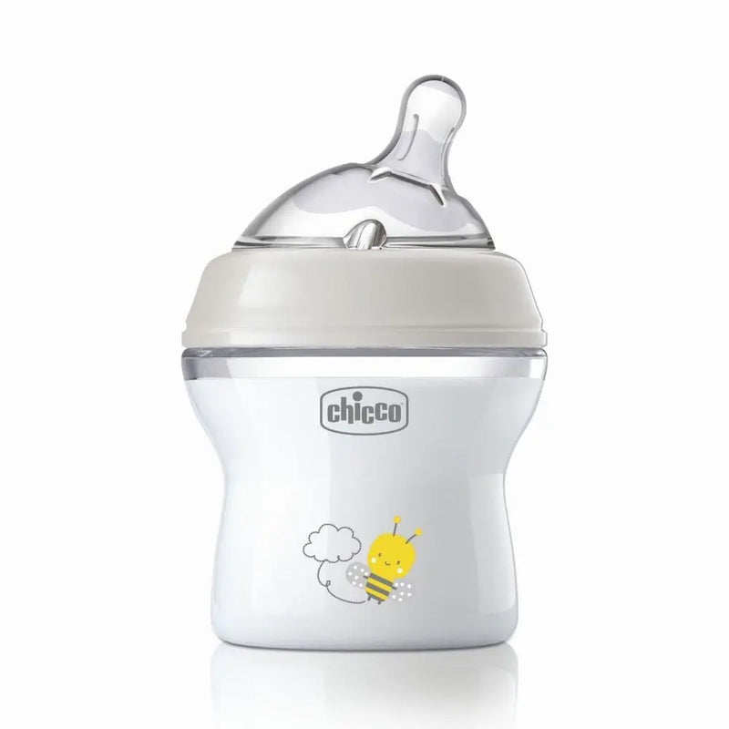 Chicco NaturalFeeling Glass Bottle 0m+ 150ml Murukali.com