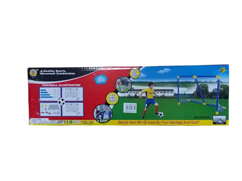 Children's Football Goal Post Set with Net – Easy Assembly Outdoor Soccer Toy Ages 6+ Murukali.com