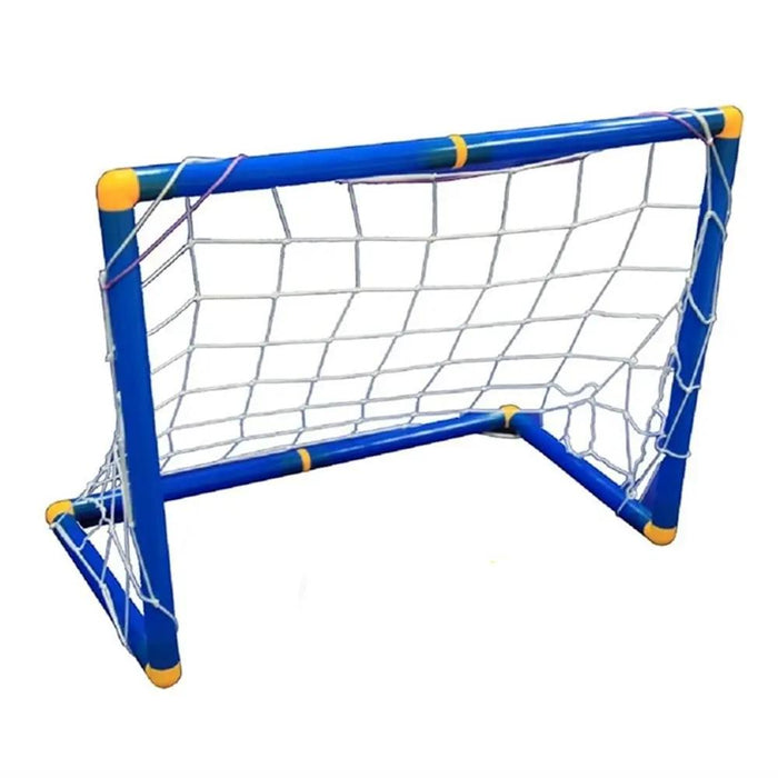 Children's Football Goal Post Set with Net – Easy Assembly Outdoor Soccer Toy Ages 6+ Murukali.com