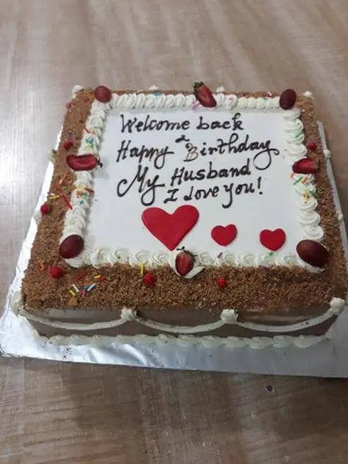 Chocolate Birthday Cake Or Welcome Back murukali.com