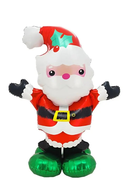 Christmas Santa Airloonz Air-Filled Foil Balloon Holiday Party murukali.com