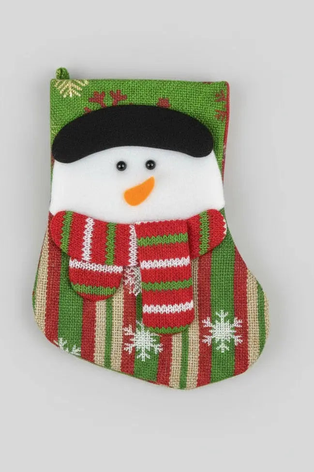 Christmas Stocking – Snowman Design Murukali.com