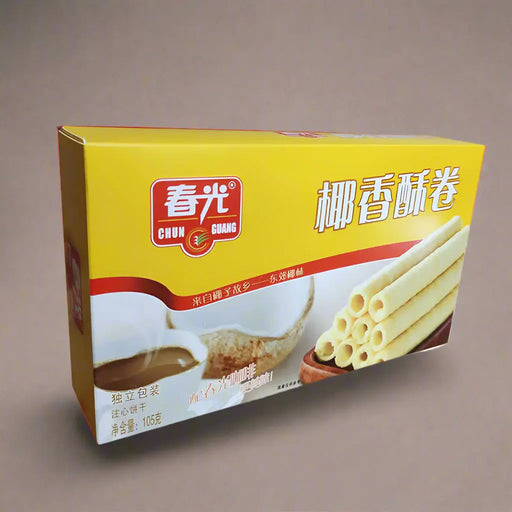 Chun Guang Coconut Wafer Roll - 105g Pack Murukali.com