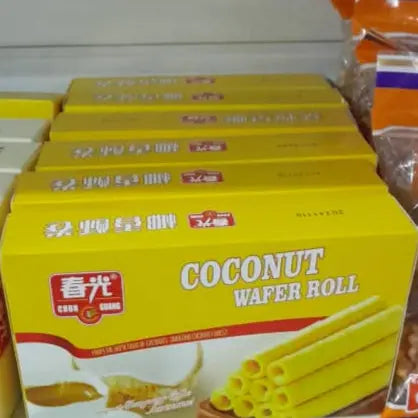 Chun Guang Coconut Wafer Roll - 105g Pack Murukali.com