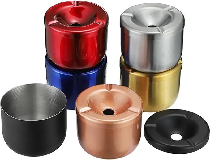 Cigarette Ashtray with Lid Portable Windproof CHI2000