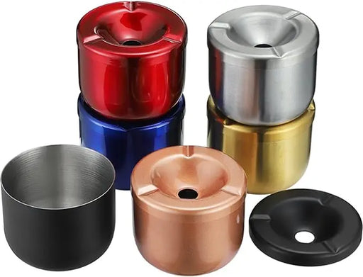 Cigarette Ashtray with Lid Portable Windproof CHI2000