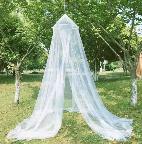 Circular Mosquito Net White Murukali.com