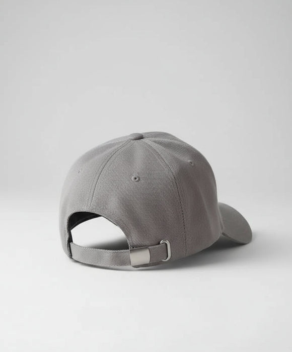 Classic Adjustable Light Gray Baseball Cap – Simple Everyday Style Murukali.com