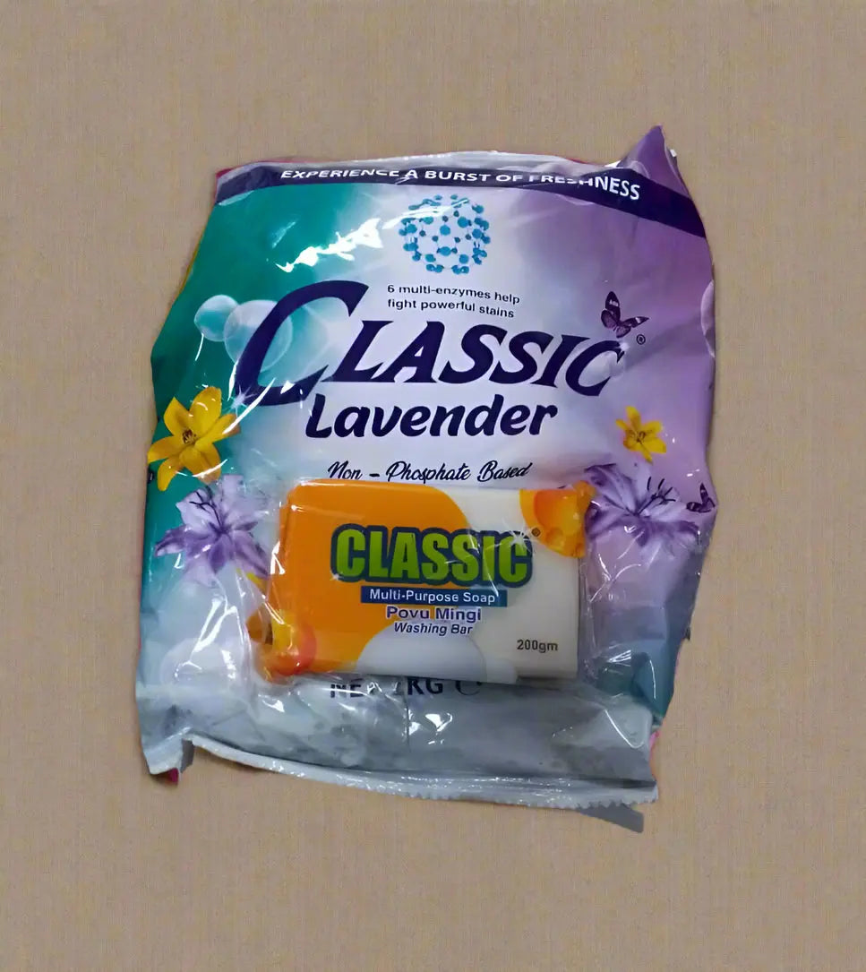 Classic Deteregent Powder Lavender 1kg - Murukali.com