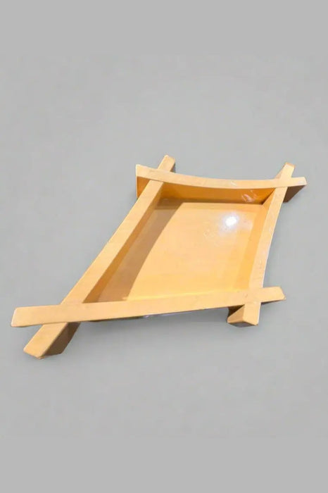 Classic Yellow Rhombus Serving Tray Murukali.com
