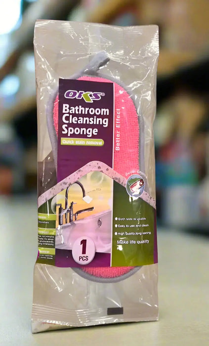 Cleaning sponge   OKS Bathroom Cleansing Sponge Murukali.com