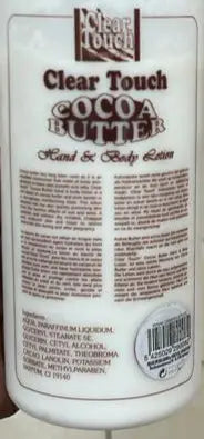Clear Touch Cocoa Butter Hand & Body Lotion 1000ml Murukali.com