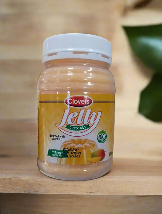 Clovers Jelly Crystals, Mango Flavour 400g Murukali.com