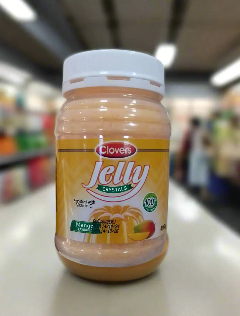Clovers Jelly Crystals, Mango Flavour 400g Murukali.com