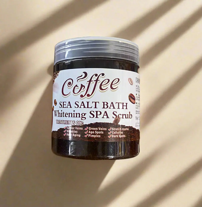 Coffee Sea Salt Bath 350g Murukali.com