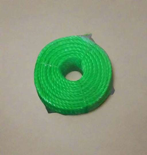 Coil of Orange Polyethylene Rope 20m Murukali.com