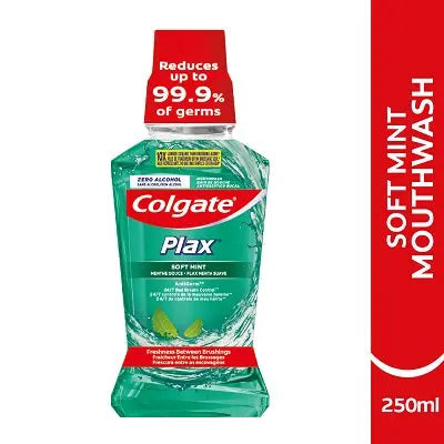 Colgate Plax Antibacterial Mouthwash Soft MINT 250ml murukali.com