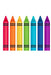 Color Crayons 12Colours murukali.com