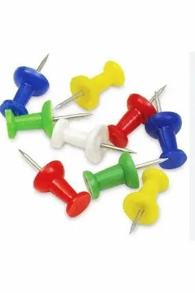 Colored Push Pins box murukali.com