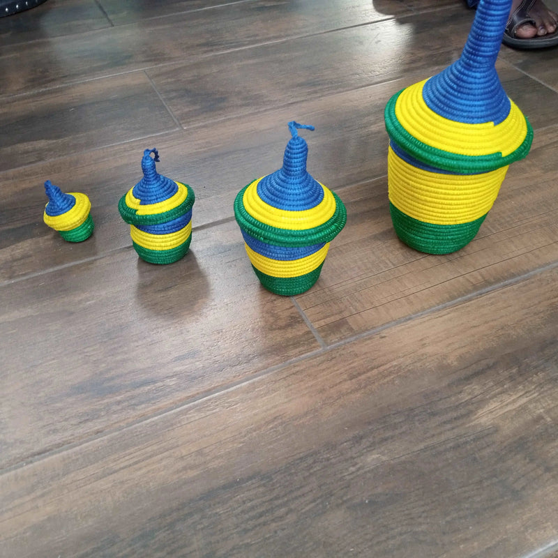 Colorful Basket Set (4pcs) murukali.com