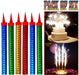 Colorful Sparking Candle /6pcs Murukali.com