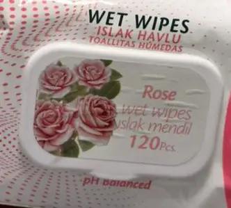 Colotis Wet Wipes Rose 120 Pieces Murukali.com