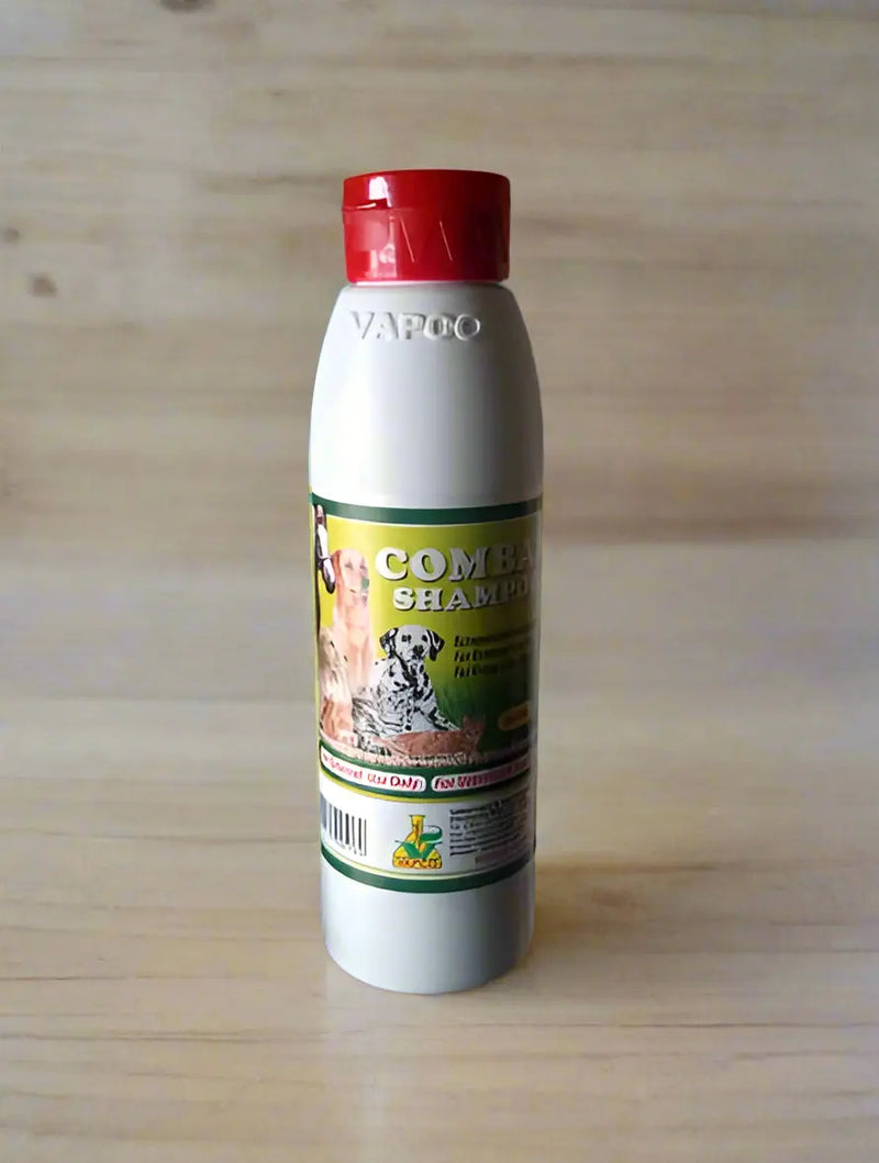 Combat Shampoo for Pets – 200ml Bottle Display Murukali.com
