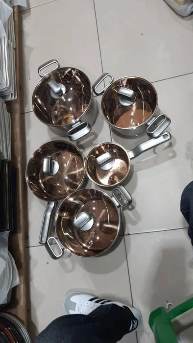 Cookware set of 5 murukali.com