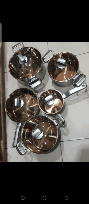 Cookware set of 5 murukali.com