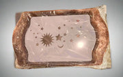 Copper-Colored Pitcher and a Matching Tray Set of 6 pieces Murukali.com
