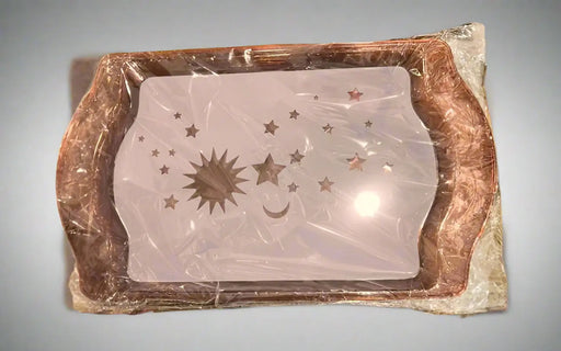 Copper-Colored Pitcher and a Matching Tray Set of 6 pieces Murukali.com