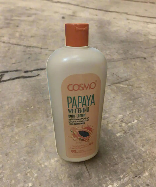 Cosmo Papaya Whitening Body Lotion 750ml Murukali.com